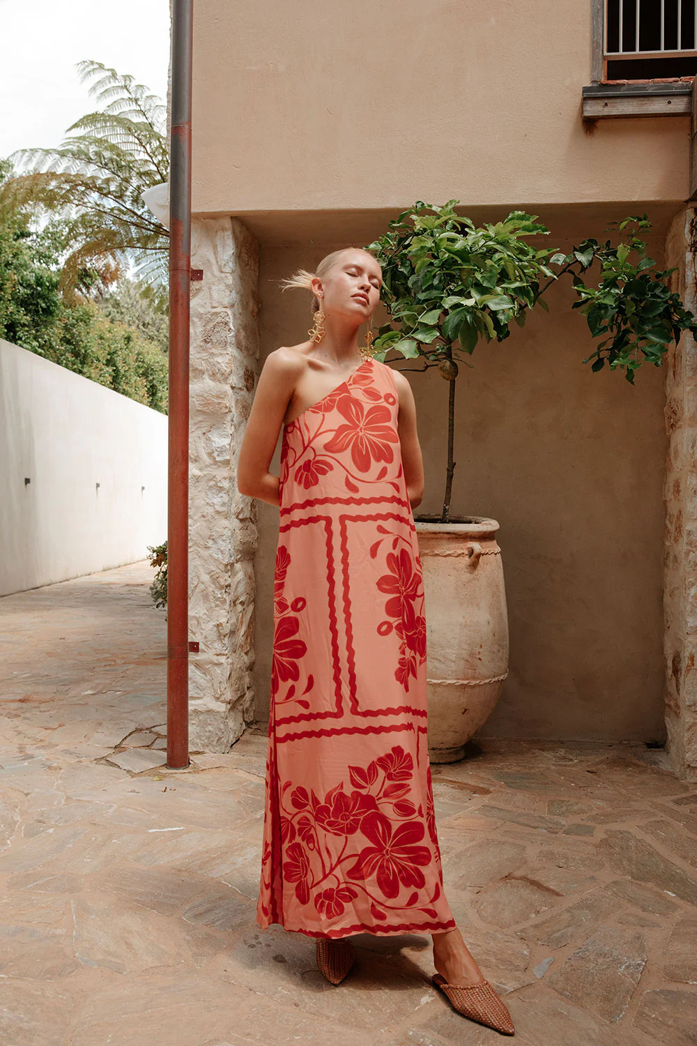 Tayvia Dress - Fiore Postcards - Image 2