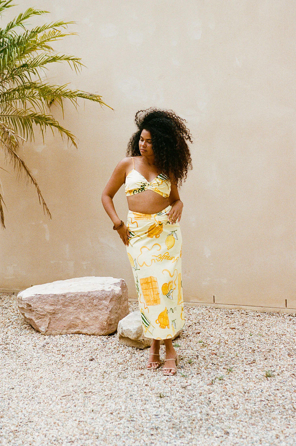 Tillie Midi Skirt - Amalfi Citrus - Image 10