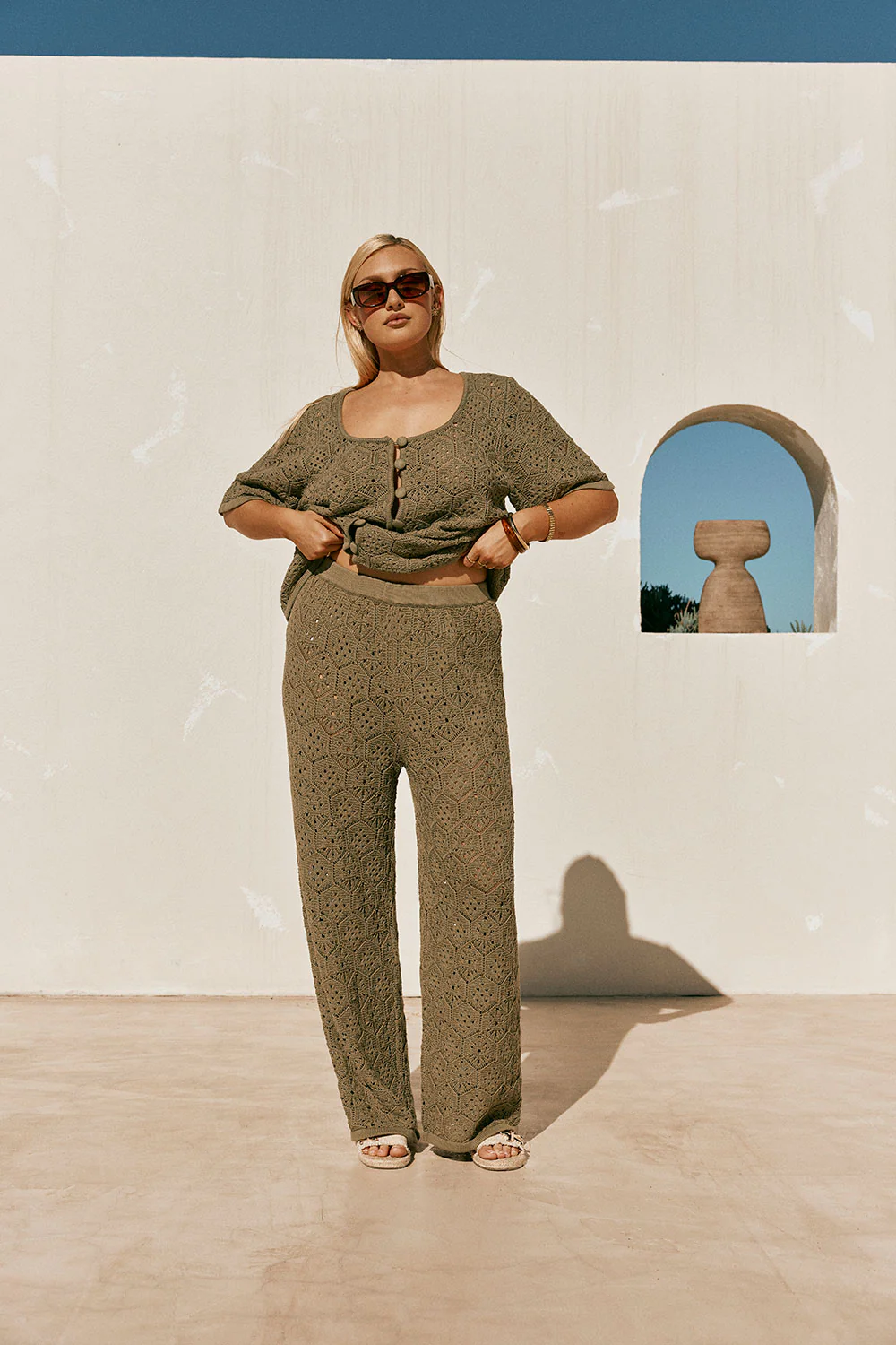 Umiko Pants - Khaki - Image 2
