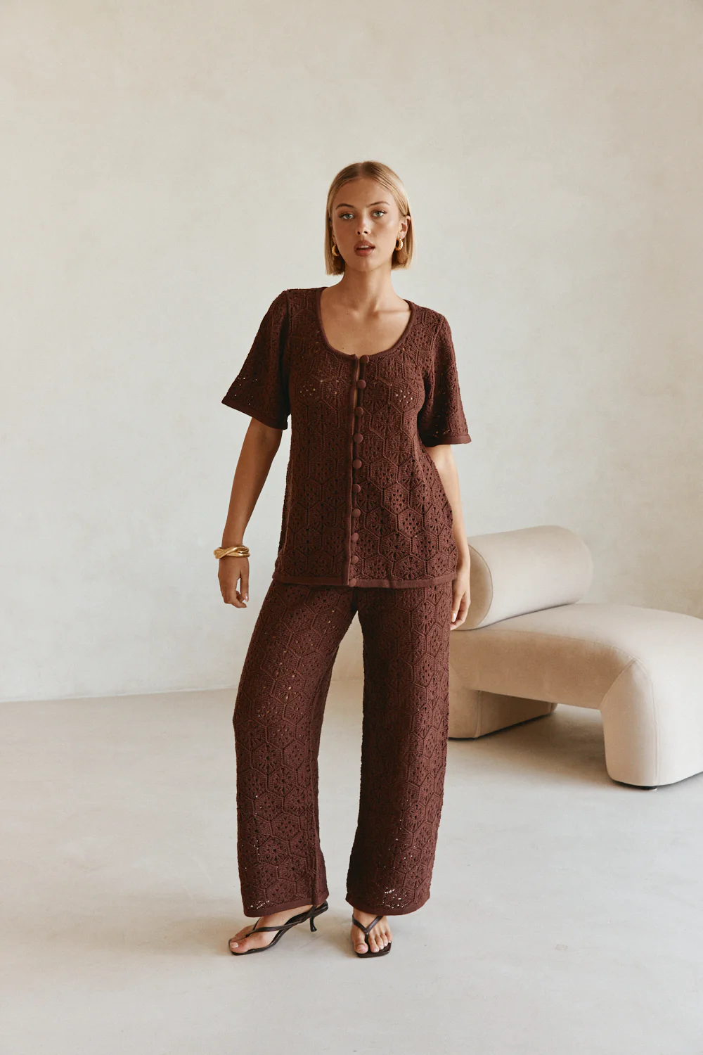 Umiko Top - Brown - Image 3