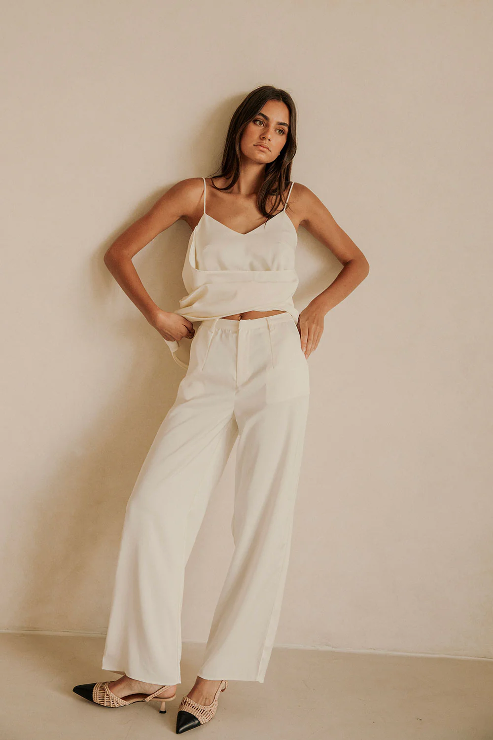 Zarah Pants - Ivory - Image 2