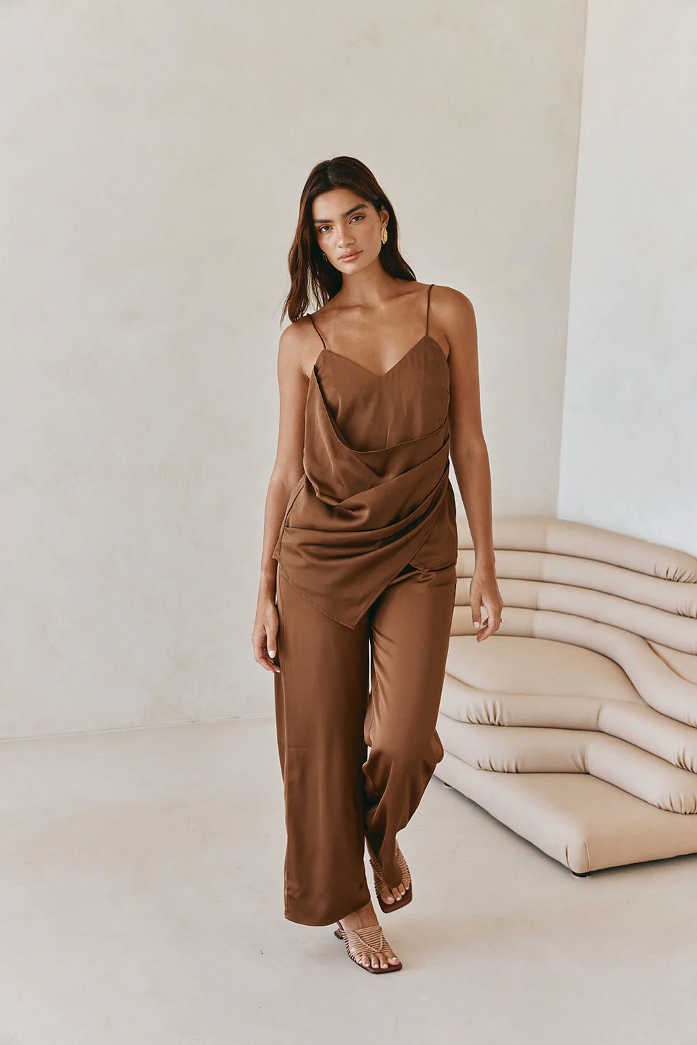 Zarah Top - Chocolate - Image 2